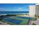 Tennis courts near beach providing a relaxing environment for players at 775 Longboat Club Rd # 902, Longboat Key, FL 34228
