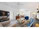 Open and airy living room, overlooking the dining and kitchen areas at 8335 Glenrose Way # 1513, Sarasota, FL 34238
