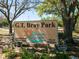 G.T. Bray Park sign in Bradenton, Florida at 9413 Andover Cir, Bradenton, FL 34210