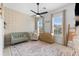 Charming Bedroom featuring a crib, dresser, rug, and stylish accents at 10120 Carnoustie Pl, Bradenton, FL 34211