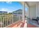 Relaxing balcony with outdoor seating at 10390 Longshore Rd # 83, Placida, FL 33946