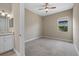 Spacious bedroom with carpeted floor and neutral walls at 12029 Perennial Pl, Lakewood Ranch, FL 34211