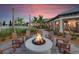 Enjoy a cozy evening by the fire pit at 12251 Myrtle Bay Ct, Sarasota, FL 34238