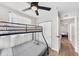 Bedroom includes bunk beds and a closet with easy access to other parts of the home at 1259 39Th St, Sarasota, FL 34234