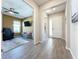 Hallway view of home's interior at 15305 Isla Palma Ln, Nokomis, FL 34275