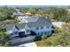 Aerial view of the house and the surrounding area at 1686 North Dr, Sarasota, FL 34239