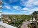 Aerial view of the community, showcasing the building's location and surrounding landscape at 1800 Benjamin Franklin Dr # B408, Sarasota, FL 34236