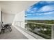 Private balcony with seating, offering scenic views at 1800 Benjamin Franklin Dr # B408, Sarasota, FL 34236