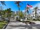 Gated entrance to a luxurious beachfront condominium community at 1800 Benjamin Franklin Dr # B408, Sarasota, FL 34236