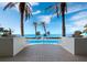 Resort-style pool with direct ocean views at 1800 Benjamin Franklin Dr # B408, Sarasota, FL 34236