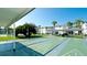 Well-maintained outdoor shuffleboard courts at 2044 Canal Dr # M37, Bradenton, FL 34207