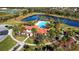 Resort-style community pool and clubhouse at 3218 Big Sky Way, Bradenton, FL 34211