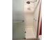 Clean shower stall with glass door and metal shower rod at 3230 Banyan Ter, Sarasota, FL 34237