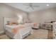 Twin bedroom with two beds, desk and en-suite bathroom at 3491 Byron Ln, Longboat Key, FL 34228