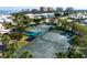 Well-maintained tennis courts for residents' enjoyment at 3491 Byron Ln, Longboat Key, FL 34228