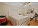 Simple bedroom with a full-size bed and dresser at 3503 18Th W Ave, Bradenton, FL 34205