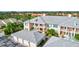 Aerial of two-story building with attached garages at 4202 Caddie E Dr # 202, Bradenton, FL 34203