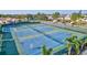 Expansive tennis and pickleball courts at 4202 Caddie E Dr # 202, Bradenton, FL 34203