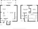 Detailed floor plan showcasing the layout of the home's rooms and dimensions for each level at 5616 Mashie Cir, North Port, FL 34287