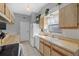 Clean kitchen featuring ample counter space and wood cabinets at 6507 36Th Avenue W Dr, Bradenton, FL 34209