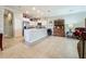 Modern kitchen with white cabinets and stainless steel appliances at 9367 Hawk Nest Ln, North Port, FL 34287