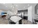 Open concept kitchen with large island and stainless steel appliances at 1115 116Th E St, Bradenton, FL 34212