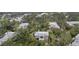 Aerial view of community, showcasing surrounding nature at 1444 Landings Cir # 72, Sarasota, FL 34231