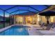 Screened-in pool and lanai for relaxing and entertaining outdoors at 16307 29Th E Ct, Parrish, FL 34219