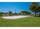 Outdoor sand volleyball court in a park setting at 16307 29Th E Ct, Parrish, FL 34219