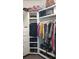 A generously sized walk-in closet with ample storage space for clothing, shoes, and accessories at 16307 29Th E Ct, Parrish, FL 34219