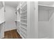 Spacious walk-in closet, offering extensive storage solutions at 201 N Harbor Dr, Holmes Beach, FL 34217
