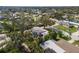 Aerial view of a single-Gathering home and surrounding neighborhood at 2211 Tuttle Ter, Sarasota, FL 34239