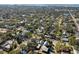 Aerial view of neighborhood showcasing home's location and surrounding area at 2511 Prospect St, Sarasota, FL 34239