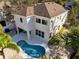 Aerial view of two-story house with pool at 2511 Prospect St, Sarasota, FL 34239