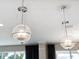 Elegant kitchen with globe light fixtures at 2511 Prospect St, Sarasota, FL 34239