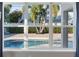Inviting pool view from large windows at 2511 Prospect St, Sarasota, FL 34239