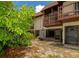 Private backyard with patio and landscaping at 3206 Ramblewood N Dr # 18D, Sarasota, FL 34237