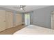 Cozy bedroom with a queen bed and ample closet space at 3206 Ramblewood N Dr # 18D, Sarasota, FL 34237