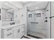 Modern bathroom with a large walk-in shower at 3611 99Th W St, Bradenton, FL 34210
