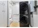 Laundry room with stacked LG washer and dryer at 3611 99Th W St, Bradenton, FL 34210