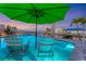Relaxing pool area with lounge chairs and sunset view at 3611 99Th W St, Bradenton, FL 34210