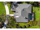 Aerial view of house, pool, and landscaping at 3649 Wilderness W Blvd, Parrish, FL 34219