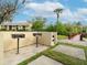 Two built-in grills and a trash receptacle are conveniently located in this community area at 4001 Crockers Lake Blvd # 11, Sarasota, FL 34238