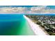 Anna Maria Island, Florida, aerial view showcasing the beach and coastline at 4010 18Th W Ave, Bradenton, FL 34205