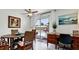 Bright dining area with backyard and pool view at 4010 18Th W Ave, Bradenton, FL 34205