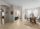 Bright dining room with a view of a bedroom and kitchen at 4153 Lenox Blvd, Venice, FL 34293
