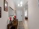 Bright and airy entryway with console table and mirror at 4153 Lenox Blvd, Venice, FL 34293