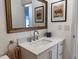 Modern bathroom with updated vanity and fixtures at 4515 45Th W Ave # 201A, Bradenton, FL 34210