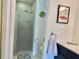 Clean bathroom with a shower and updated vanity at 4515 45Th W Ave # 201A, Bradenton, FL 34210