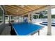 Enjoy a game of ping pong under the covered patio at 4515 45Th W Ave # 201A, Bradenton, FL 34210